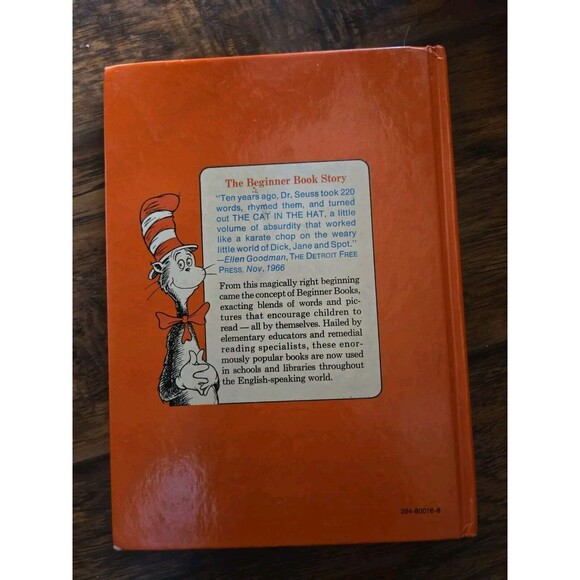 Vintage 1966? Dr. Seuss Green Eggs and Ham Beginner Book Childrens Book 1960s? - Picture 2 of 7